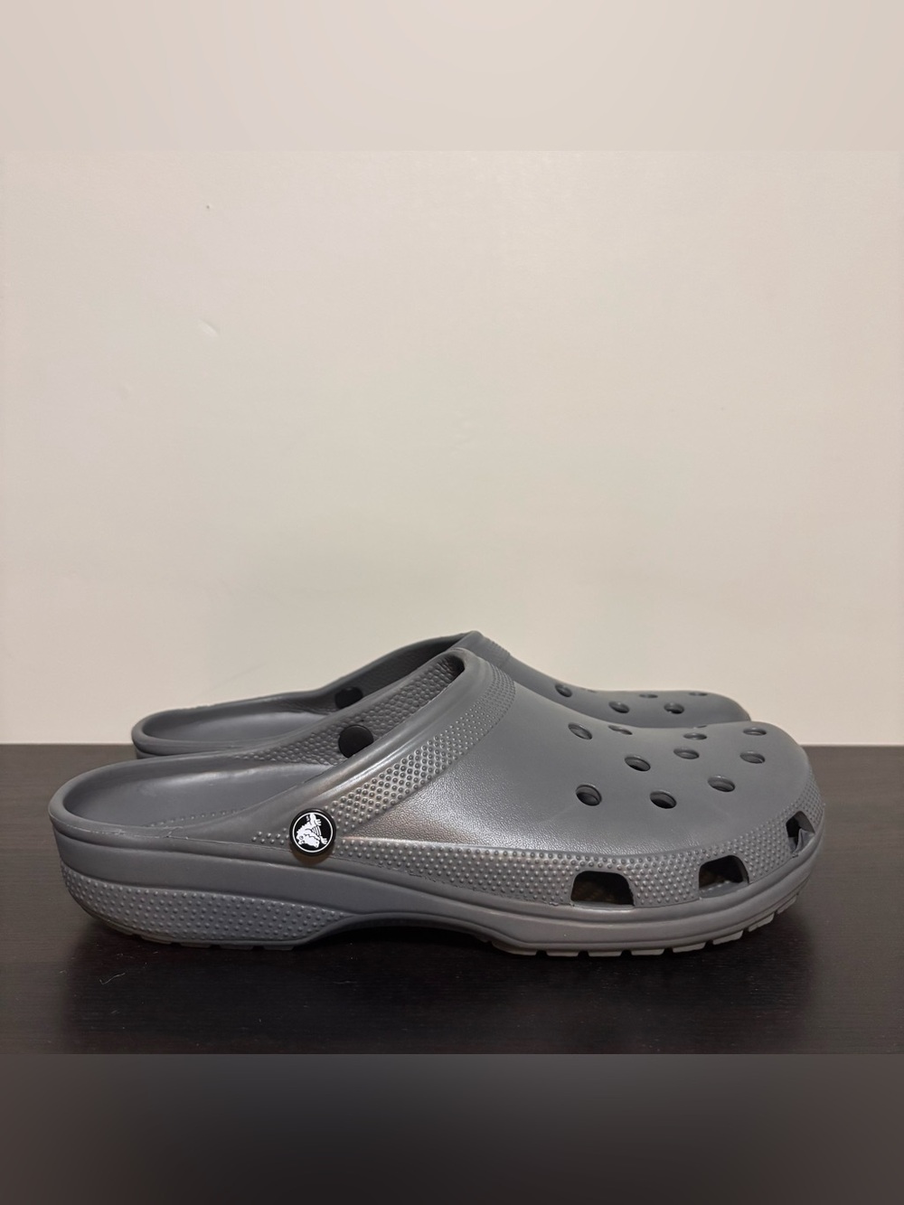 CROCS Classic Gray Slip-On Clog | Mens Size 13